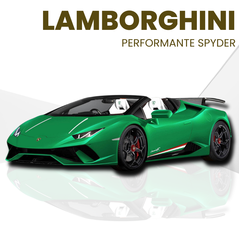 Rent a Lamborghini Huracan Performante Spyder