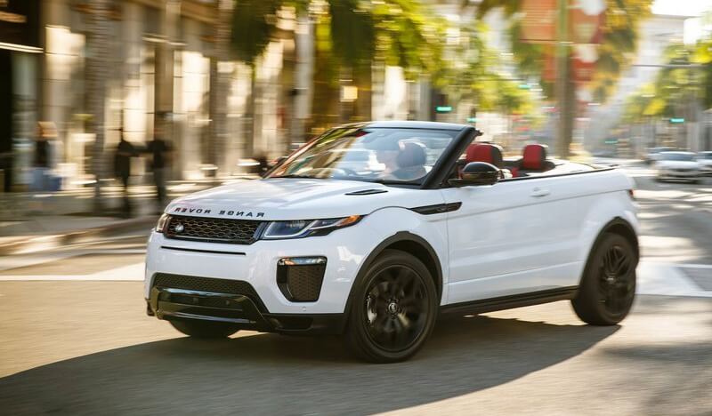 Rent a Range Rover Evoque Convertible - Image 4