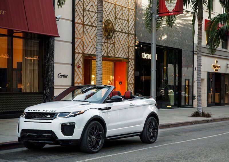 Rent a Range Rover Evoque Convertible - Image 5